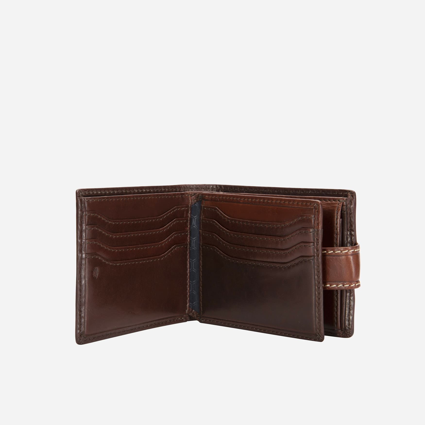 Bifold Wallet With Coin And ID Window