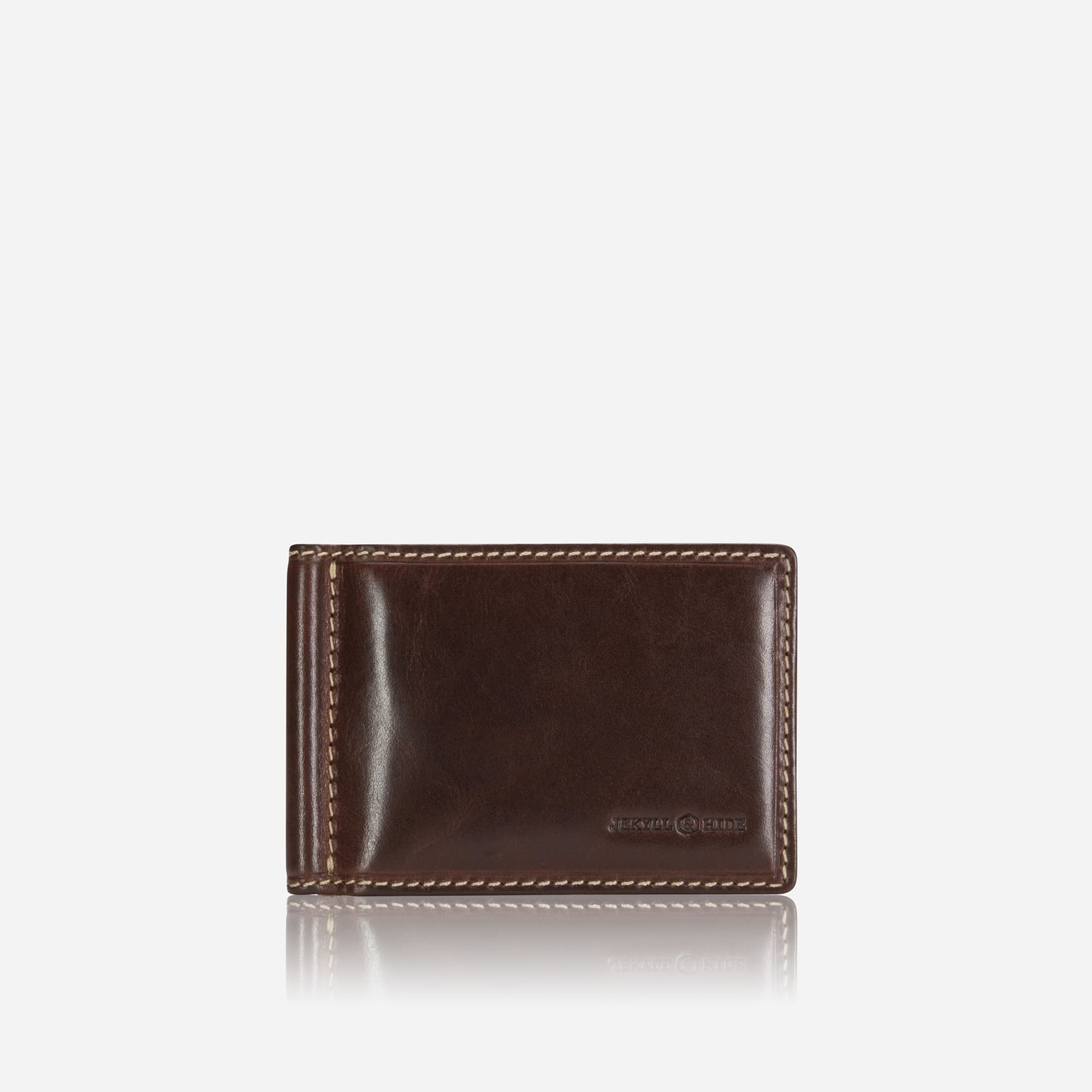 Leather Money Clip Wallet