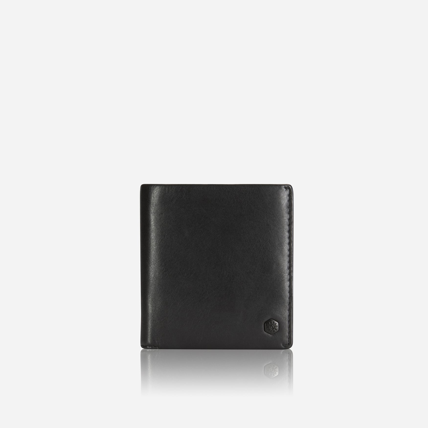 Slim Bifold Card Holder With Coin