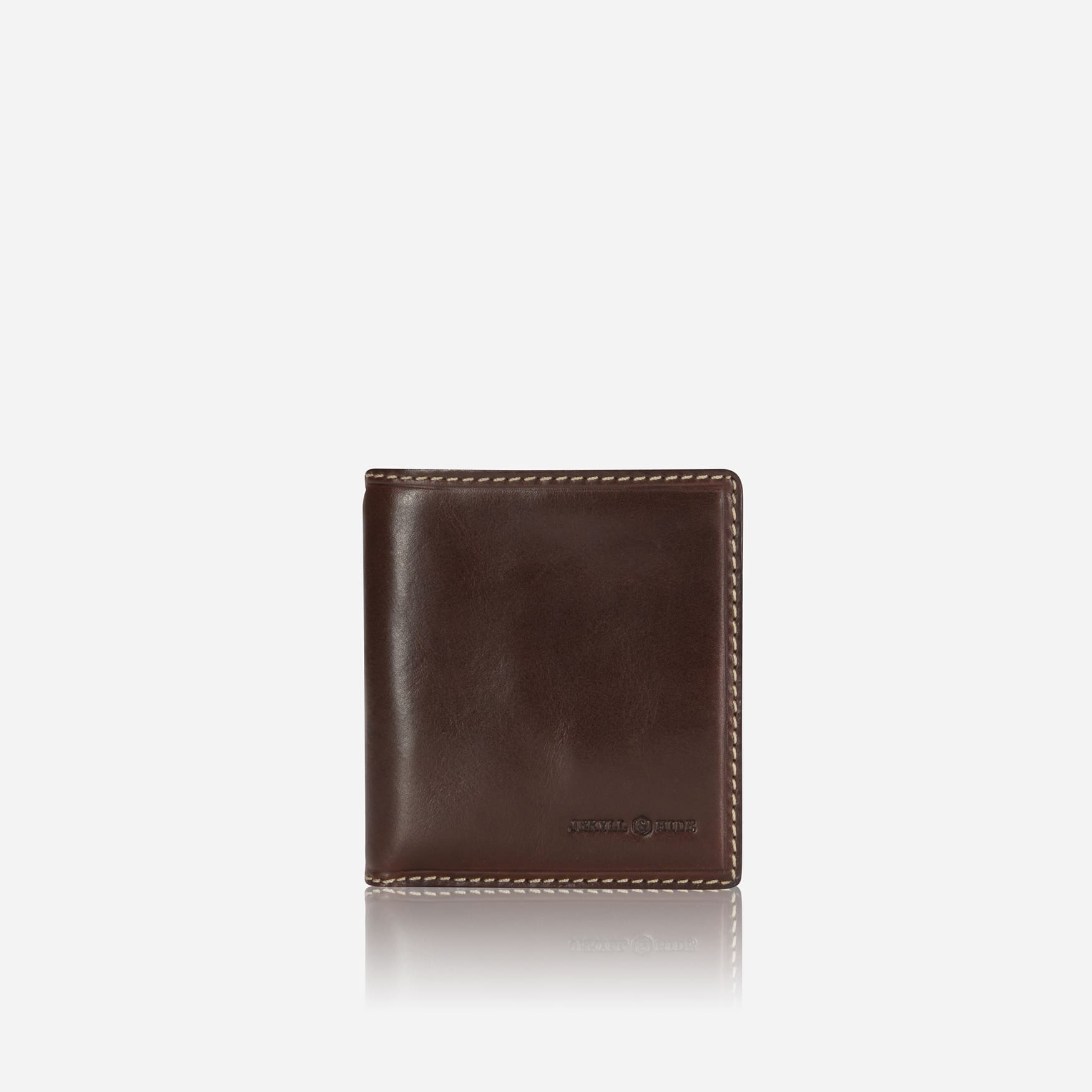 Slim Bifold Card Holder With Coin