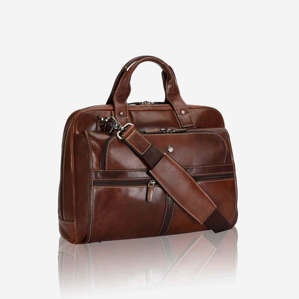 Large Multi Compartment Briefcase