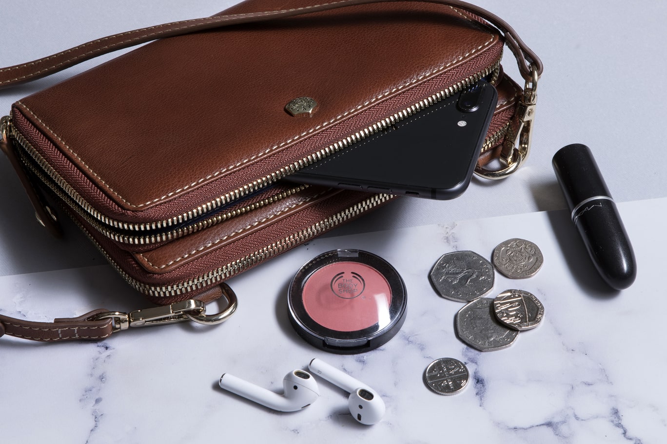 Ladies Purse with Detachable Strap