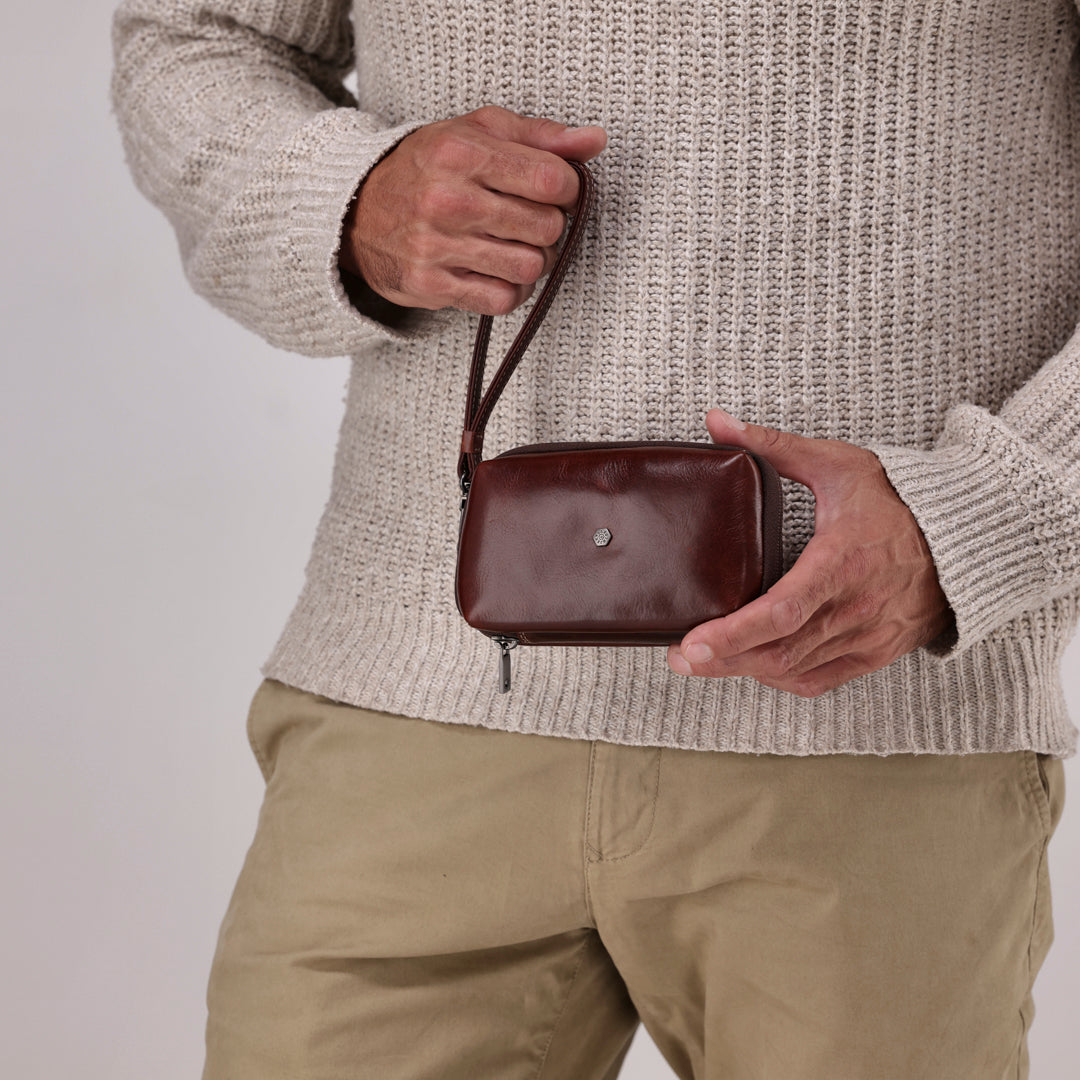 Compact Zip Around Cable Pouch