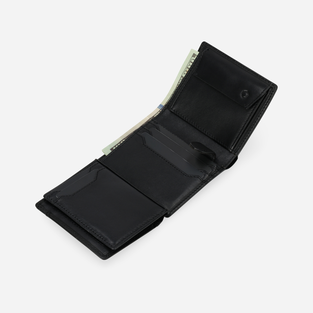 Large Bifold Wallet With ID Window