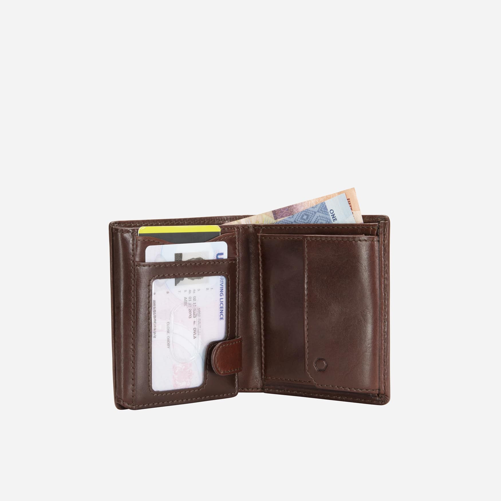 Large Bifold Wallet With ID Window
