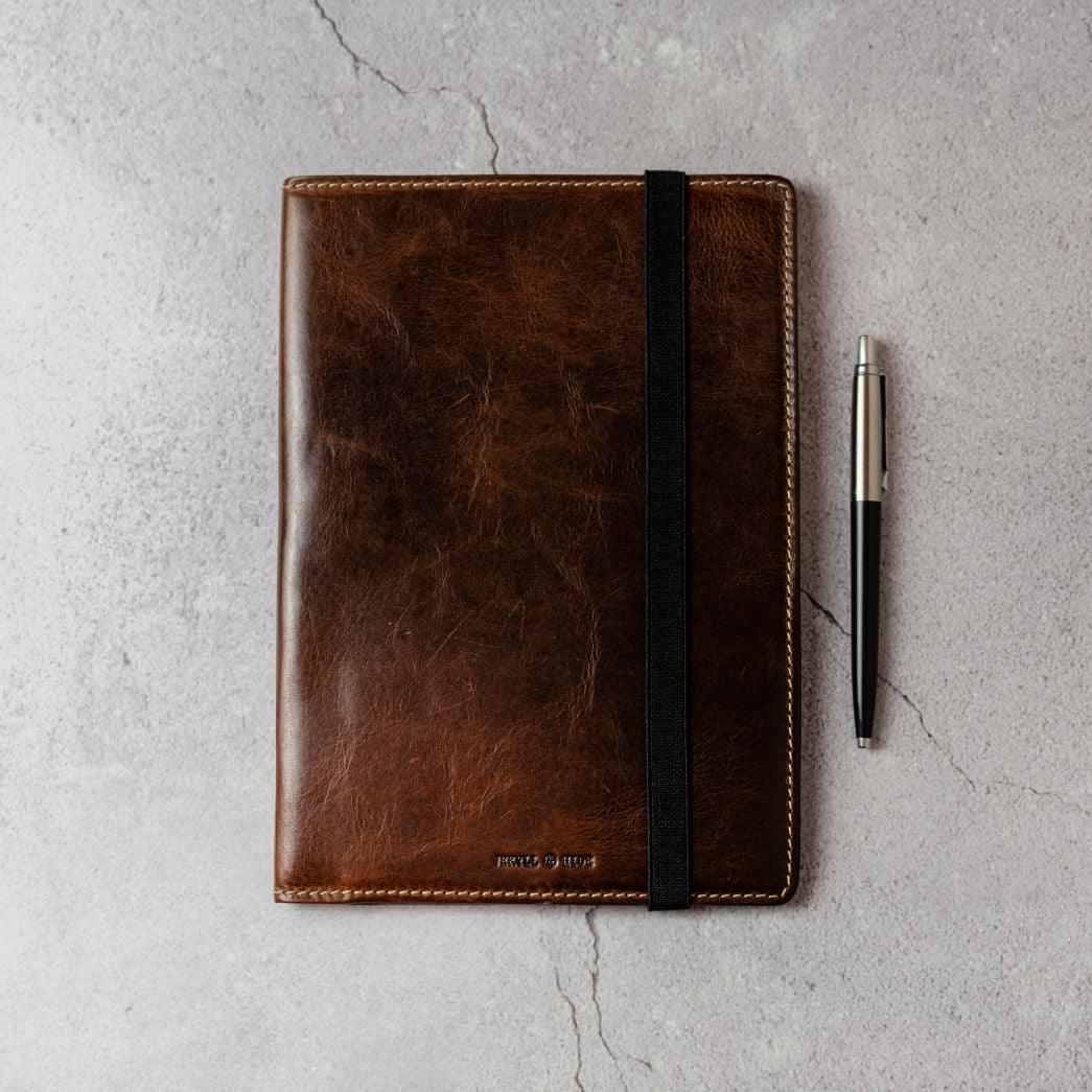 Leather A5 Notebook Cover