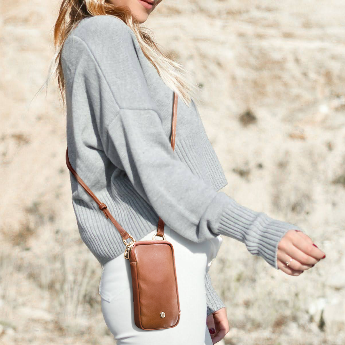 Mobile Phone Pouch With Strap