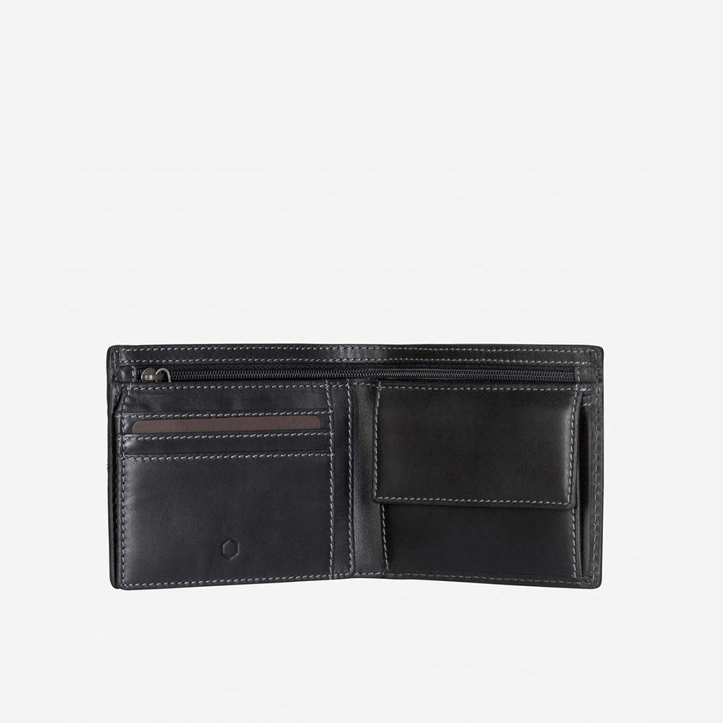 Large Bifold Wallet With Coin Bi Fold Wallet Texas    - Jekyll and Hide Australia