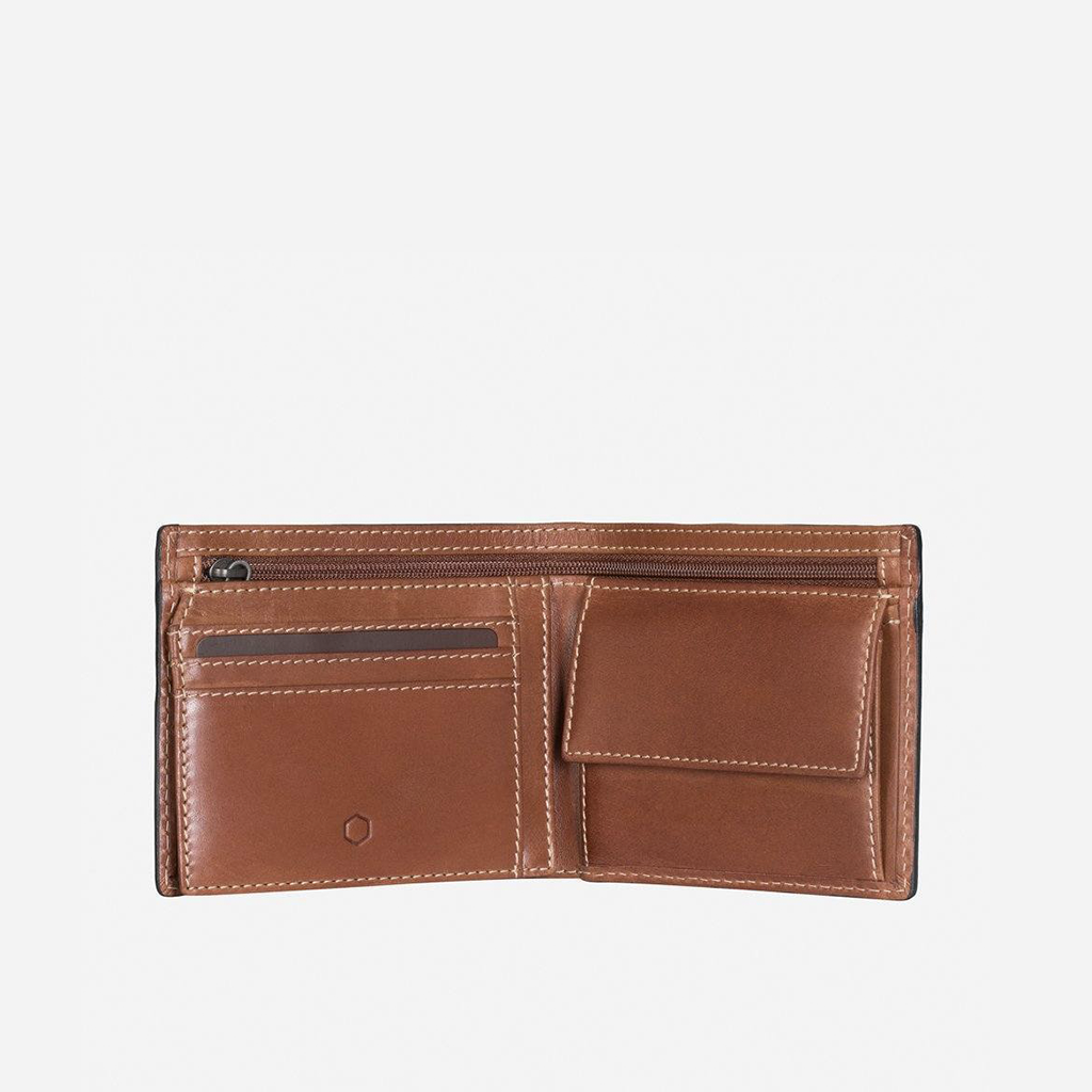 Large Bifold Wallet With Coin Bi Fold Wallet Texas    - Jekyll and Hide Australia