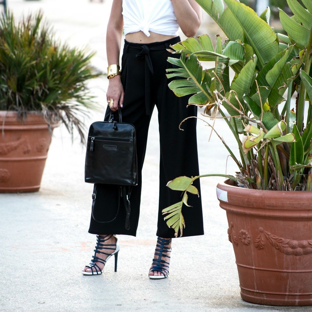 Slim Ladies Backpack, Rust Backpack Oxford - Jekyll and Hide Australia