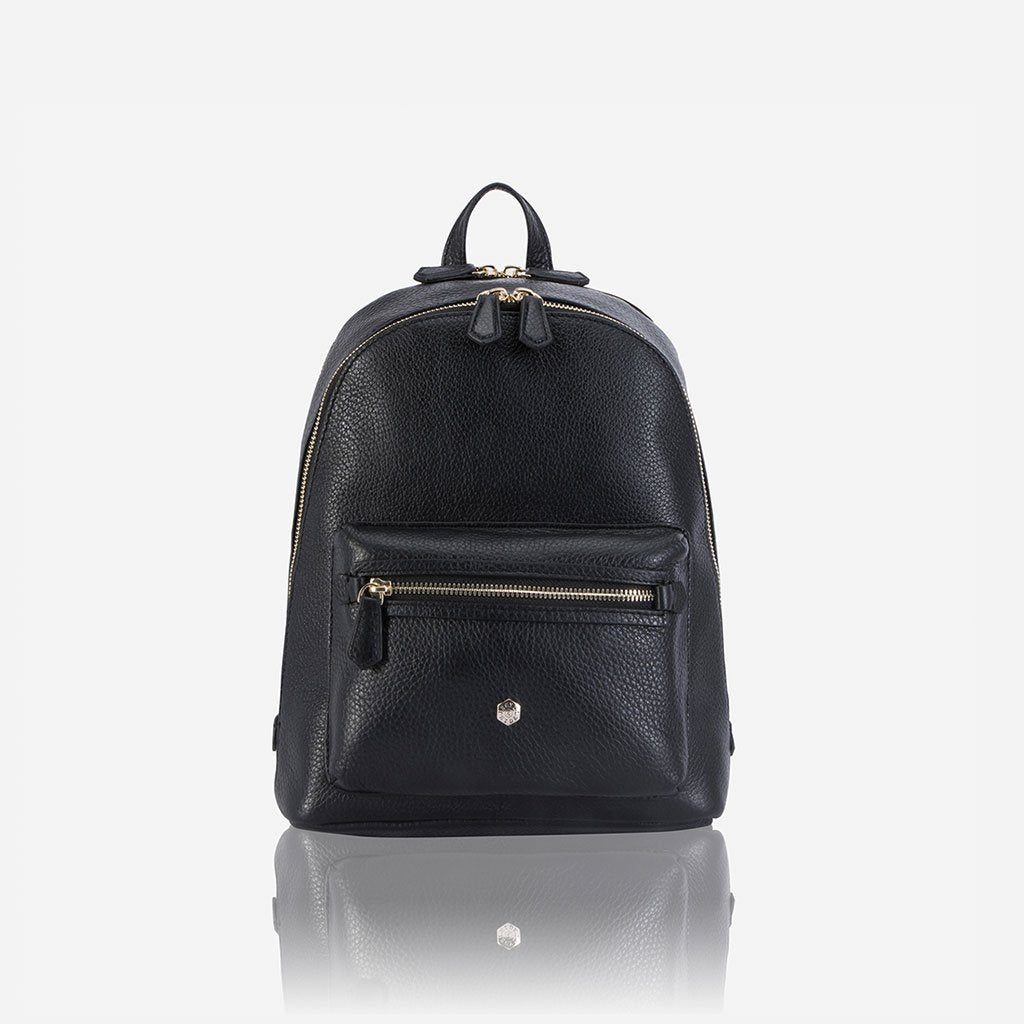 Classic Leather Backpack, Black Backpack Capri - Jekyll and Hide Australia