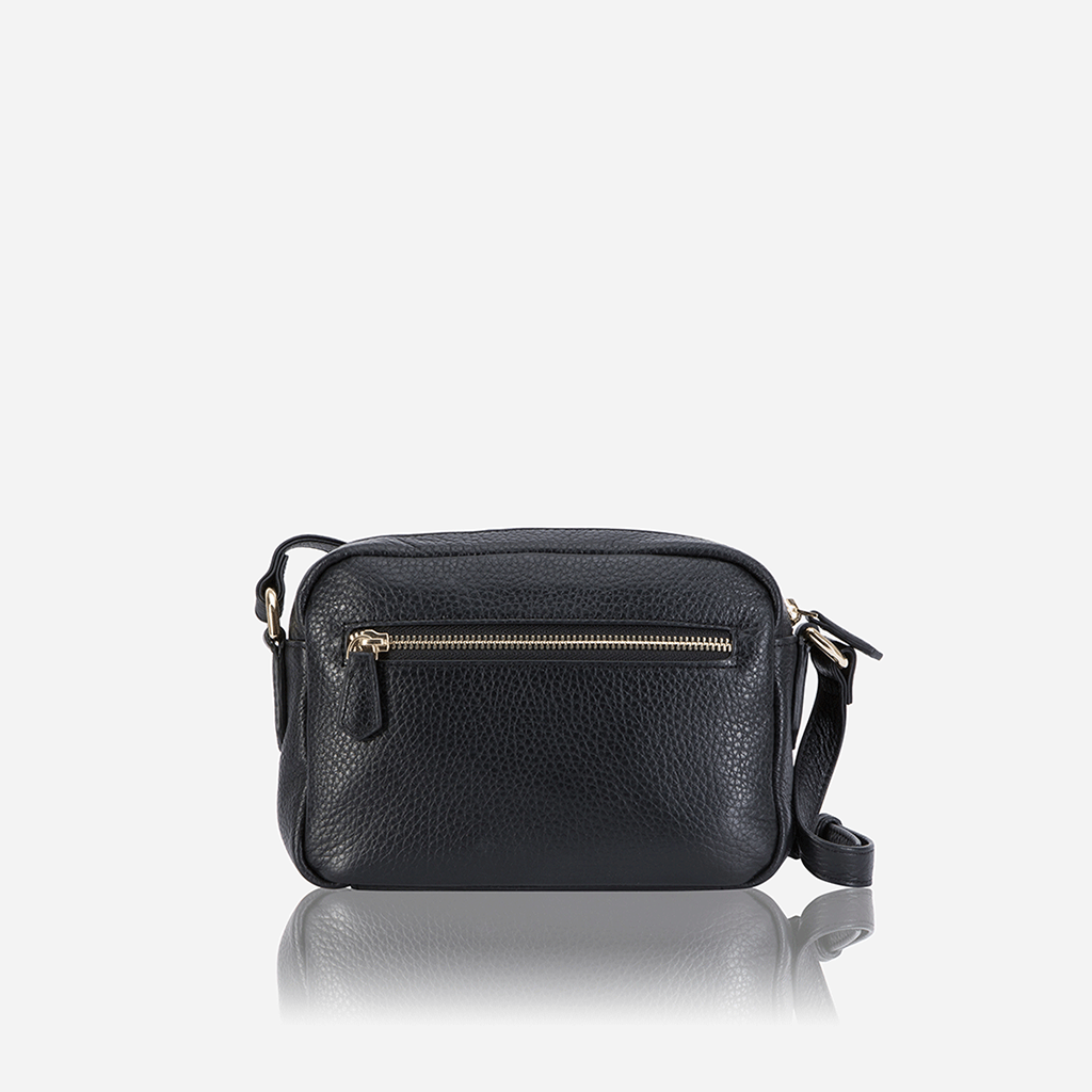 Small Crossbody, Black Cross body organiser Capri - Jekyll and Hide Australia