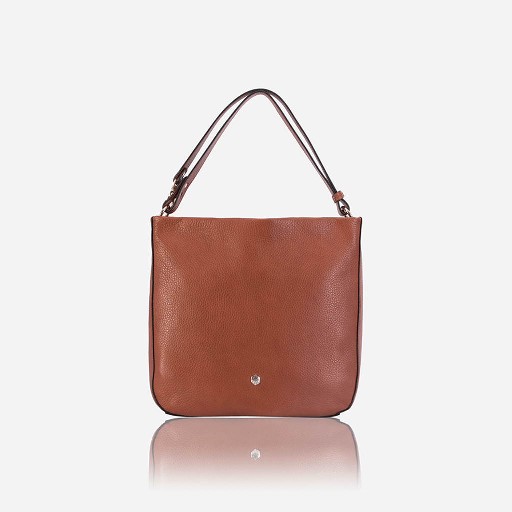 Large Crossbody, Nut Cross body organiser Capri 3605 Nut - Jekyll and Hide Australia