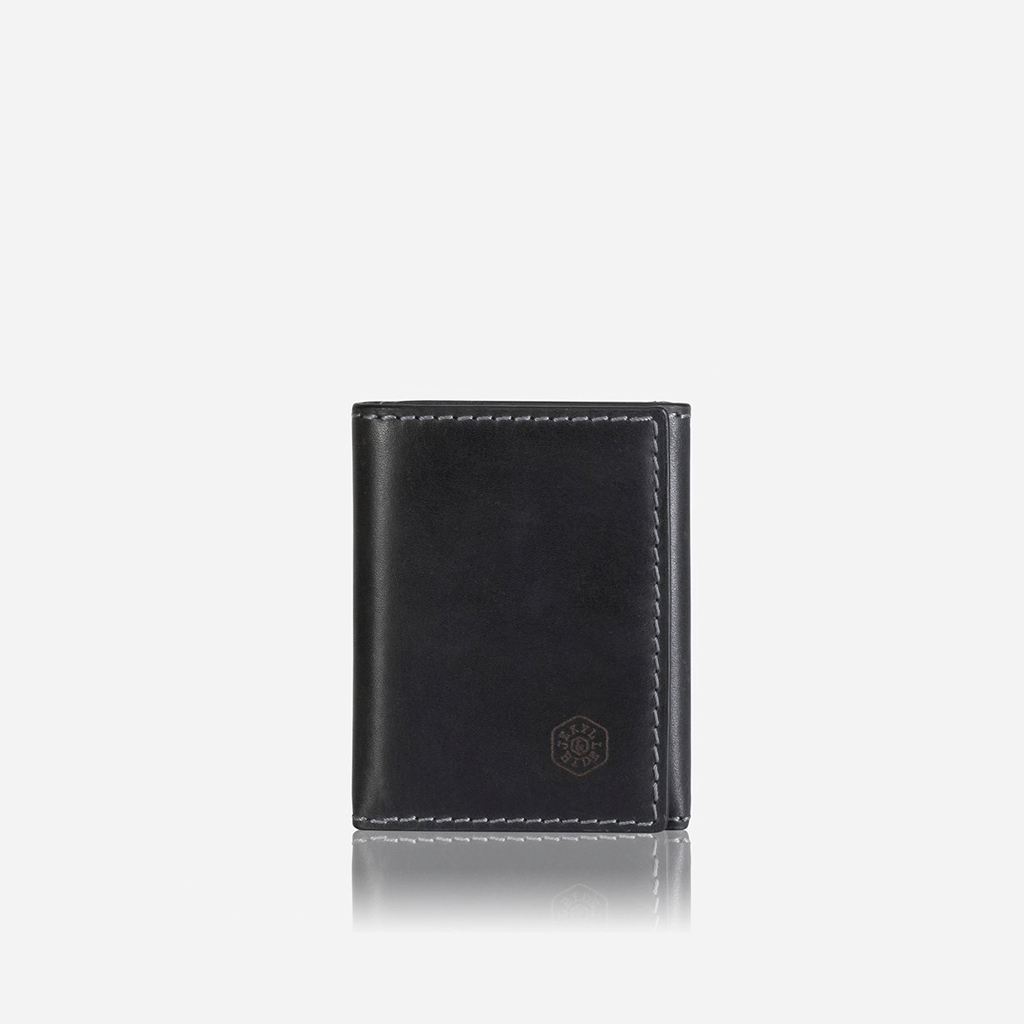 Tri Fold Card Holder, Black Card Holder Texas Compact - Jekyll and Hide Australia