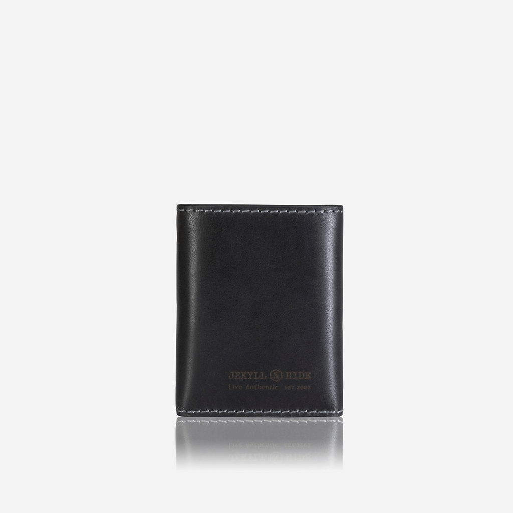 Tri Fold Card Holder, Black Card Holder Texas Compact - Jekyll and Hide Australia