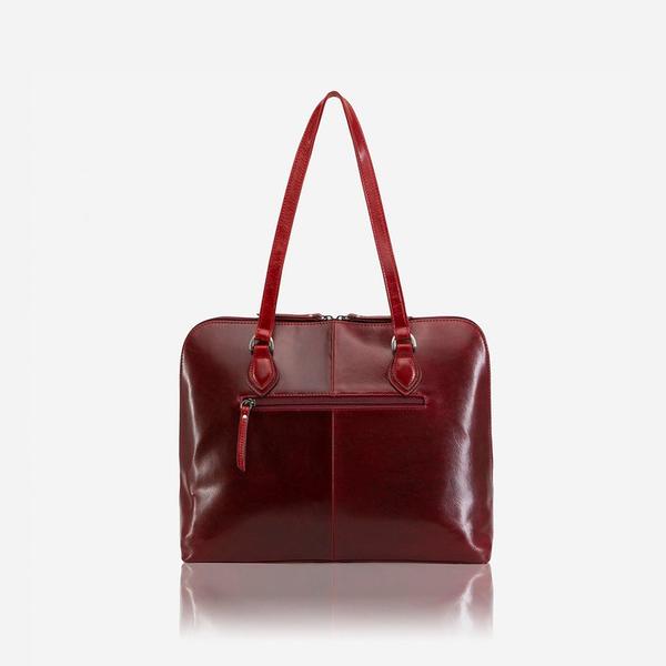 Medium Leather Laptop Handbag, Rust Business Shopper Oxford - Jekyll and Hide Australia