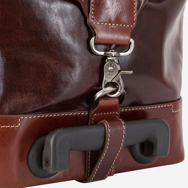 Cabin Wheeled Holdall 55cm, Tobacco Cabin Holdall Oxford - Jekyll and Hide Australia