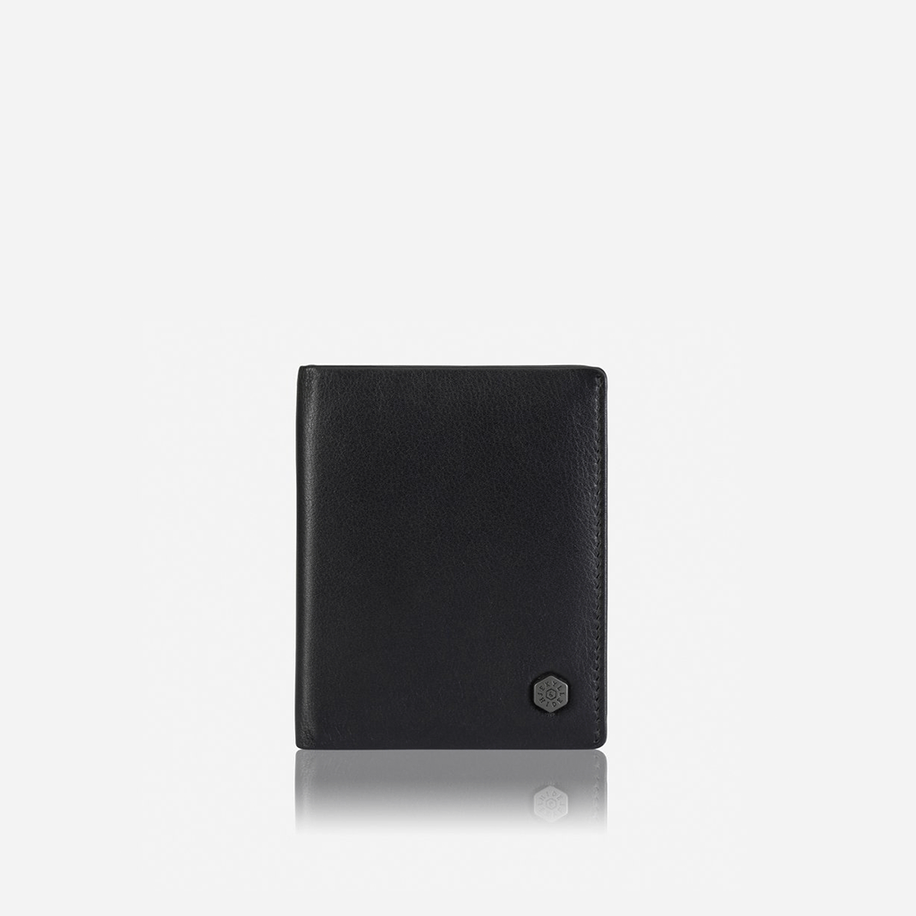 Slim Card Holder, Soft Black Card Holder Monaco - Jekyll and Hide Australia