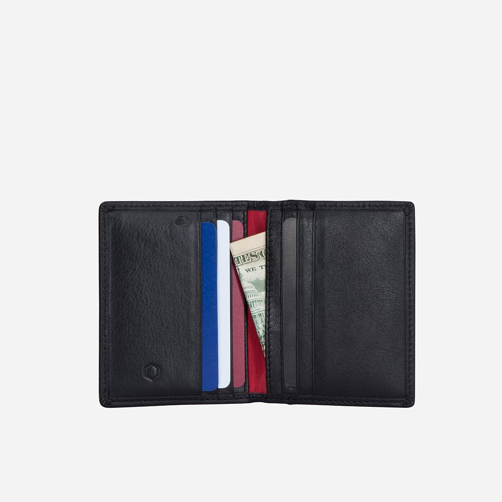 Slim Bifold Card Holder, Camo Wallet HAVANA    - Jekyll and Hide Australia