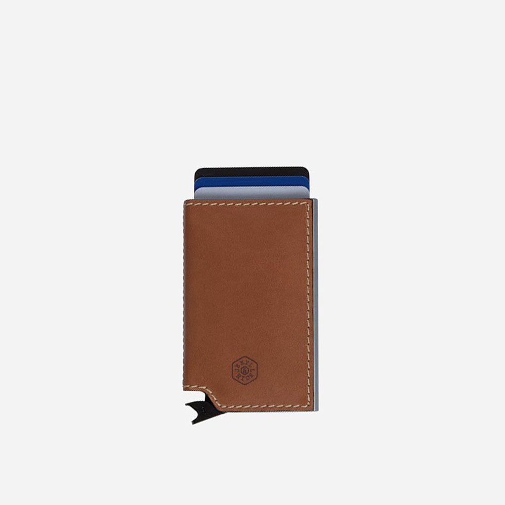 Slim Card Slide Wallet, Tan Wallet ROMA - Jekyll and Hide Australia