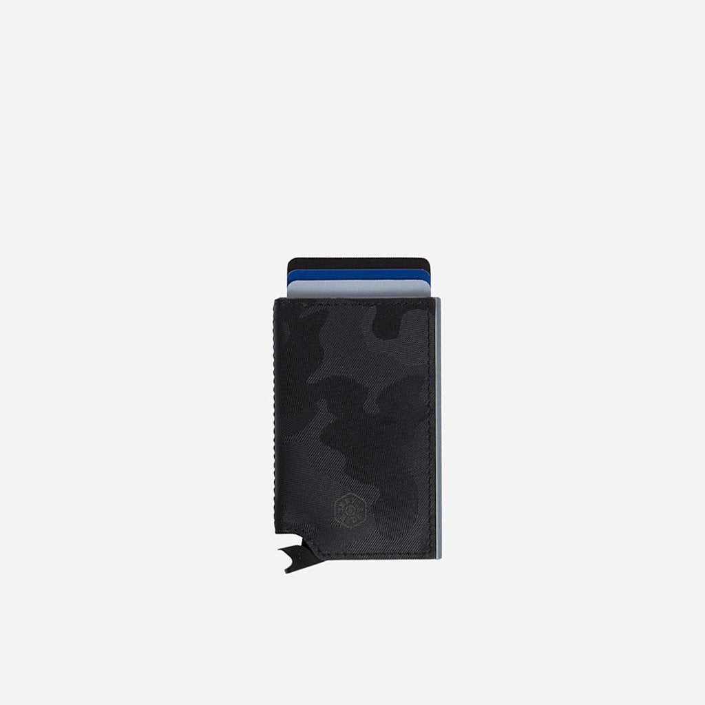 Slim Card Slide Wallet, Camo Wallet HAVANA    - Jekyll and Hide Australia