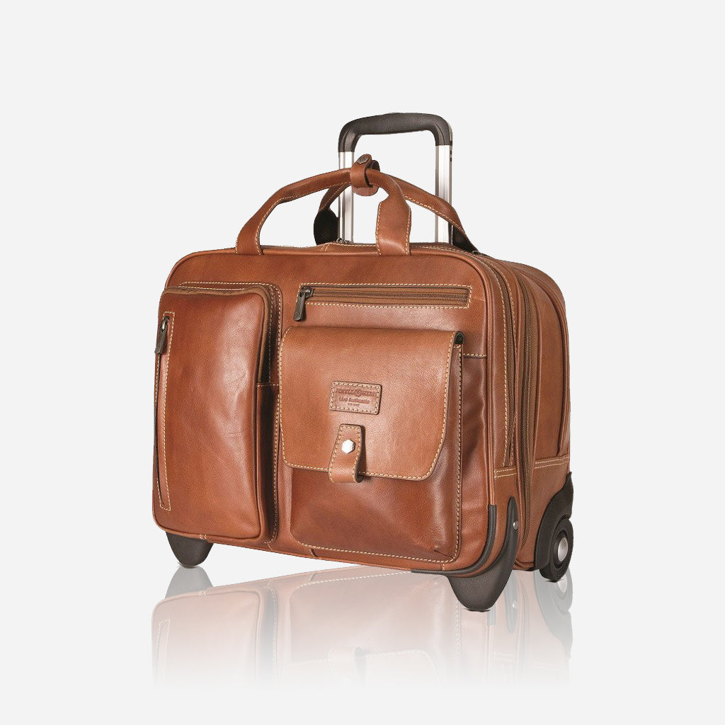 Mobile Cabin Office Bag 44cm Cabin Business Trolley Montana - Jekyll and Hide Australia