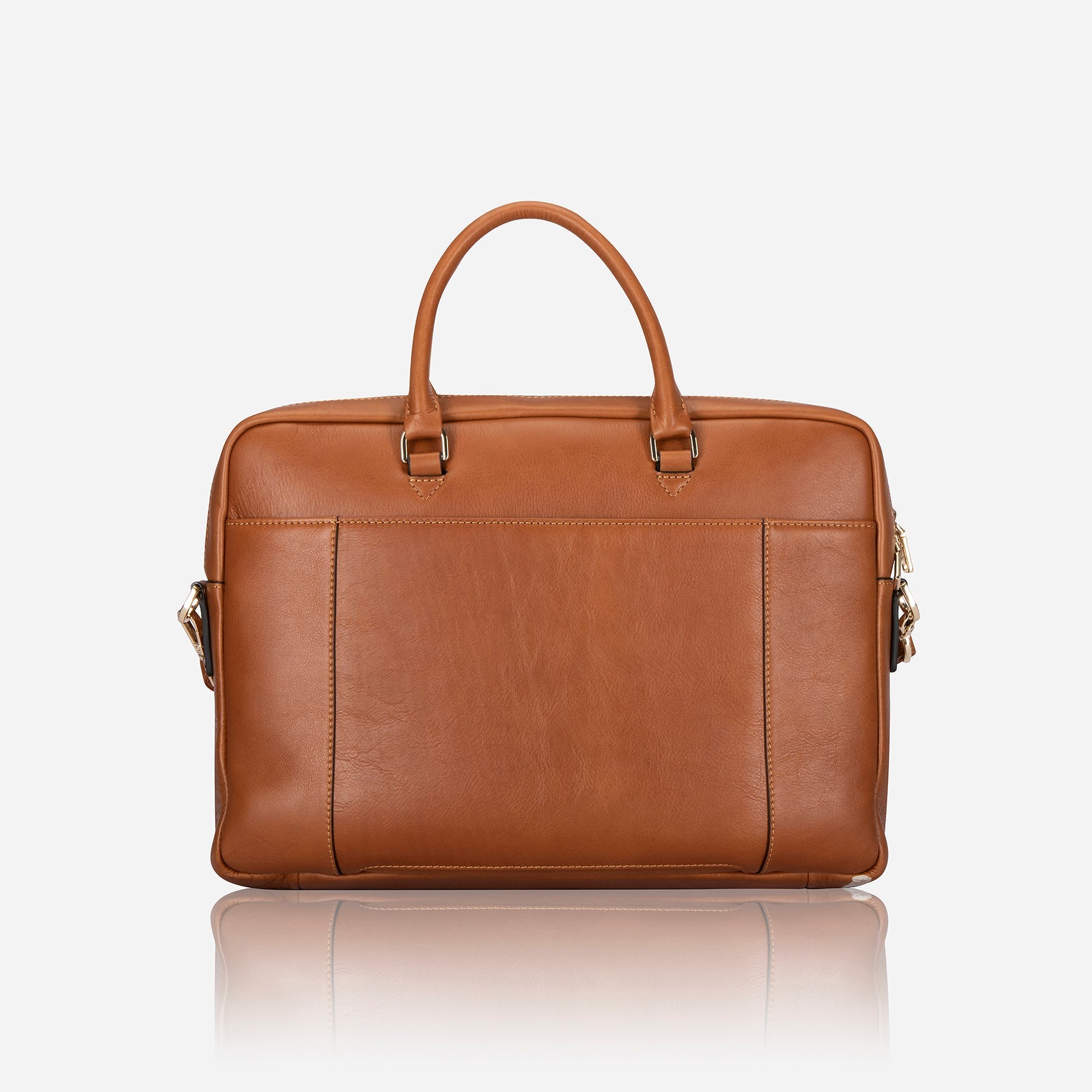 Ladies Laptop Bag, Tan laptop bag Geneva - Jekyll and Hide Australia