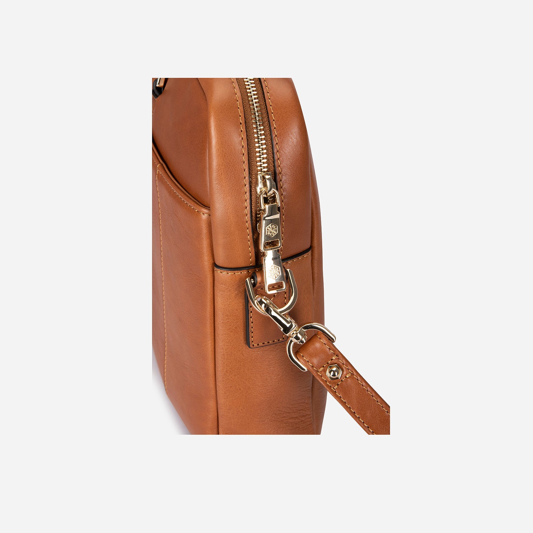 Ladies Laptop Bag, Tan laptop bag Geneva - Jekyll and Hide Australia