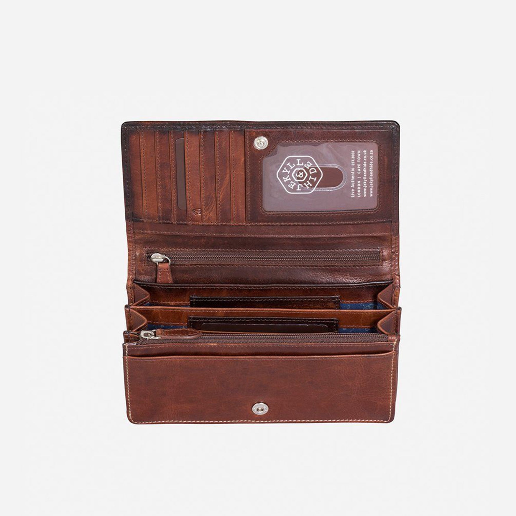 Large Leather Purse, Rust Large Purse Oxford - Jekyll and Hide Australia