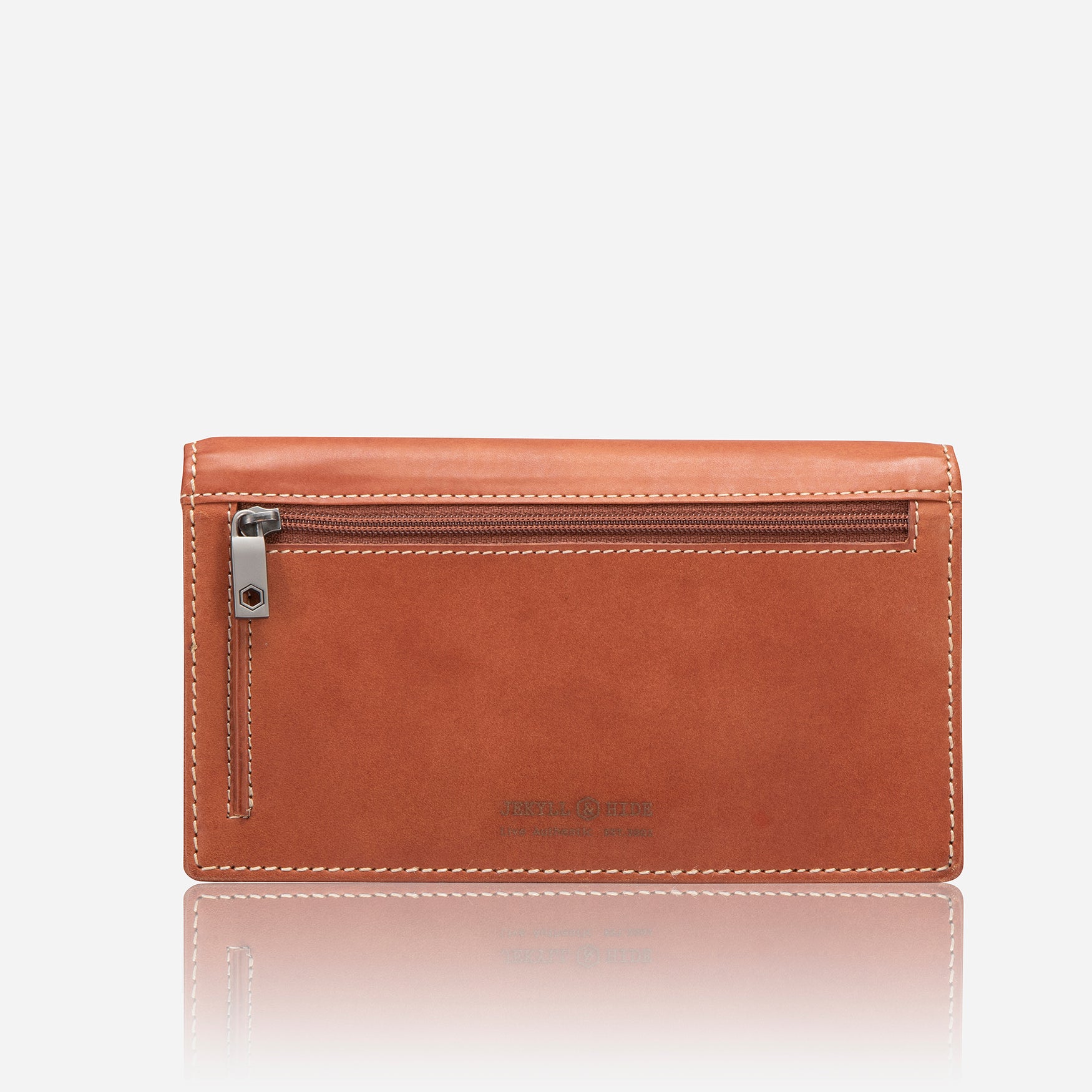 Large Leather Purse, Clay Texas - Jekyll and Hide Australia