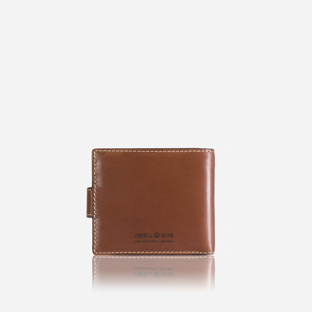 Large Bifold Wallet With Coin , Clay Bi Fold Wallet Texas    - Jekyll and Hide Australia