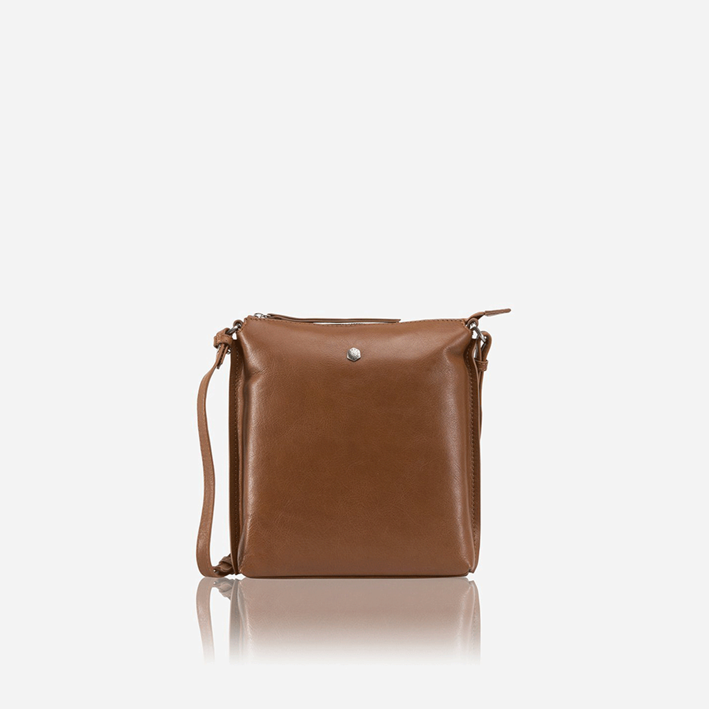 Ladies Essentials Crossbody Bag, Tan crossbody bags Osaka - Jekyll and Hide Australia