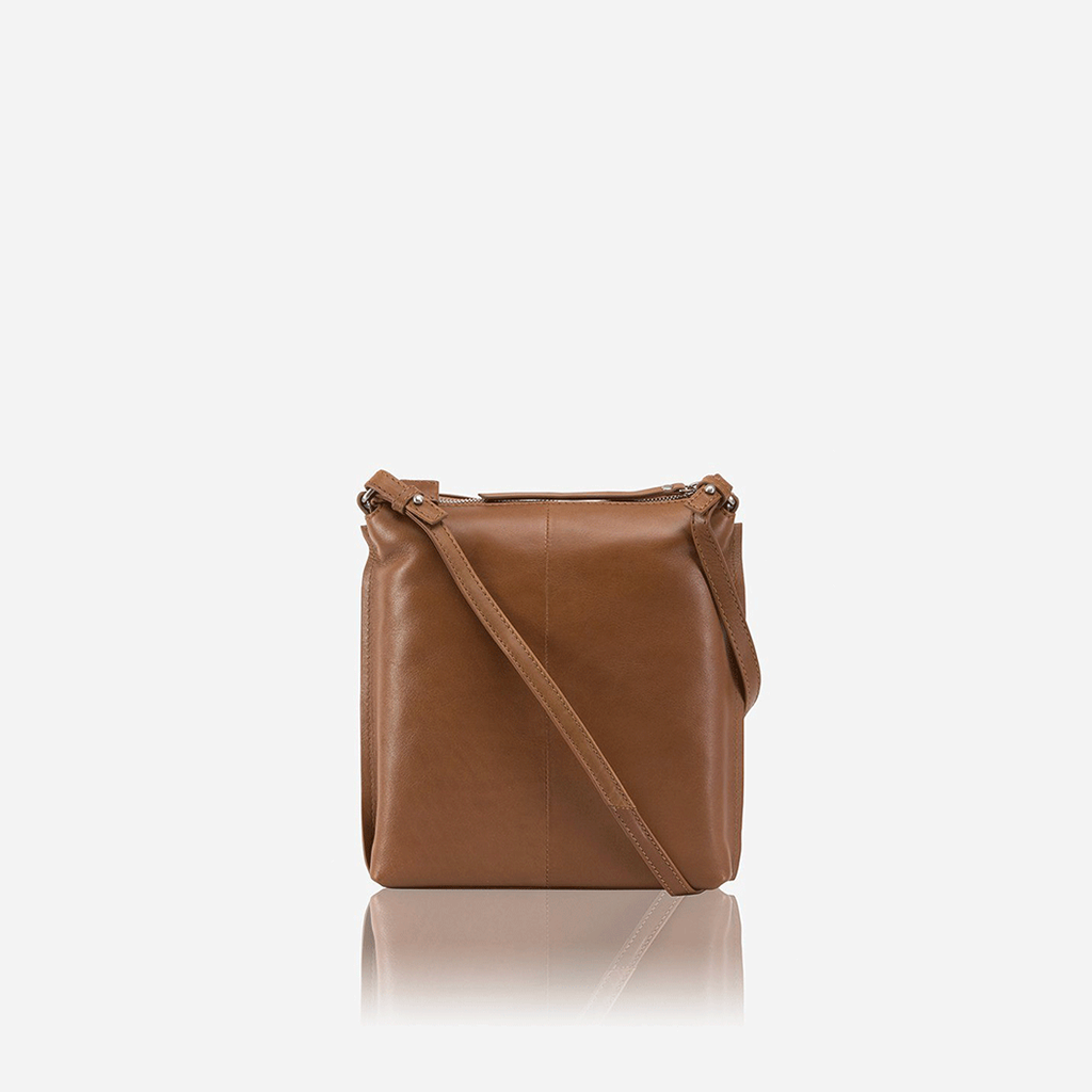 Ladies Essentials Crossbody Bag, Tan crossbody bags Osaka - Jekyll and Hide Australia