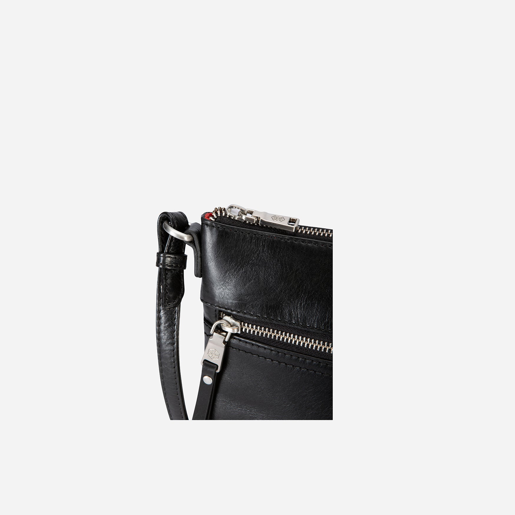 Ladies Crossbody, Black Cross body organiser Osaka - Jekyll and Hide Australia