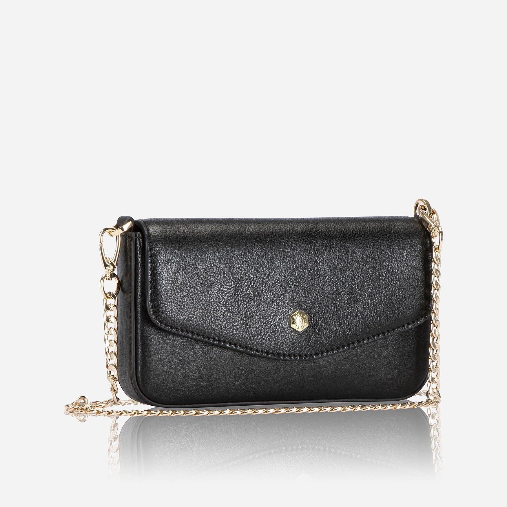 Ladies Clutch Bag, Black Wallets and purses Paris - Jekyll and Hide Australia
