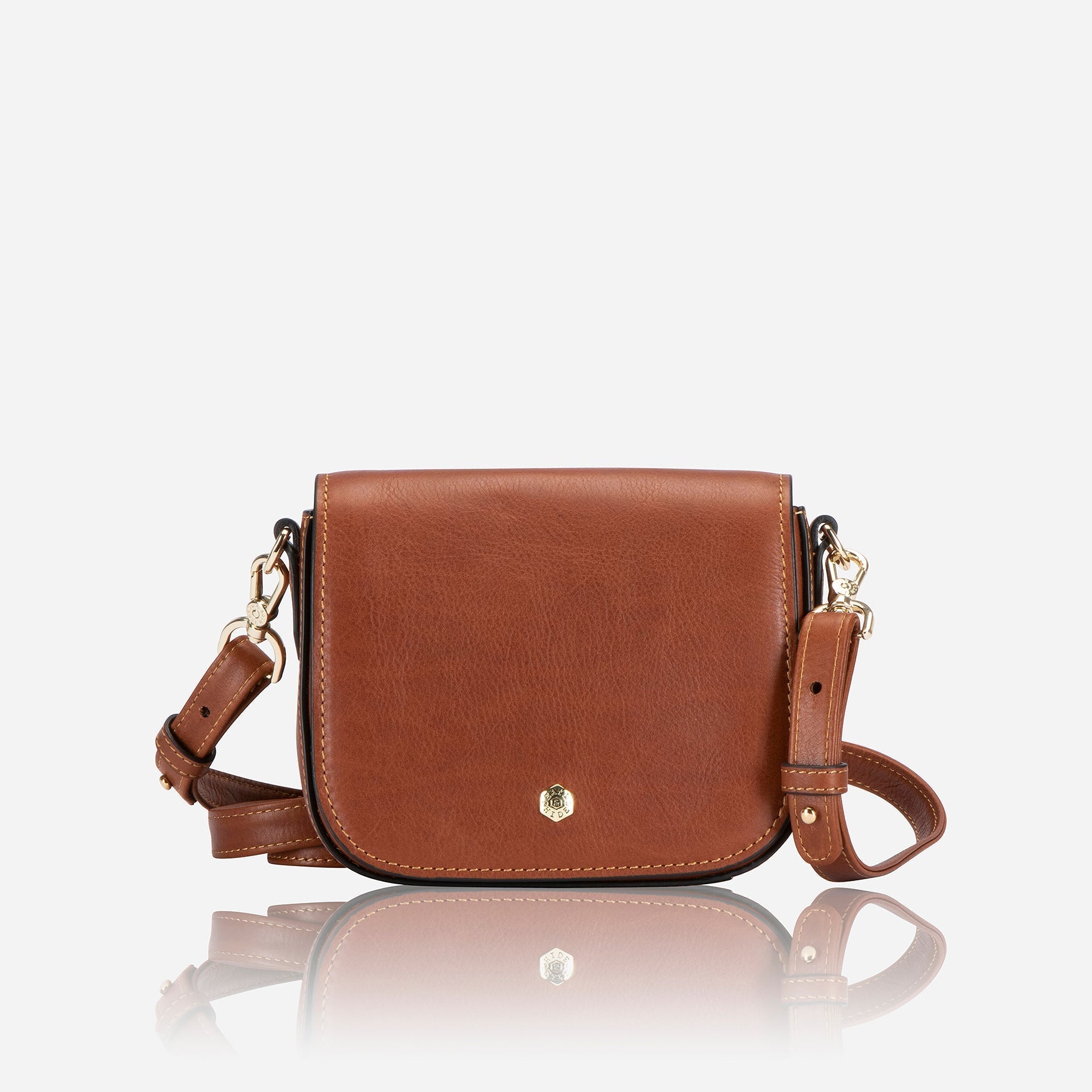 Saddle Bag Small, Tan Wallets and purses Paris    - Jekyll and Hide Australia