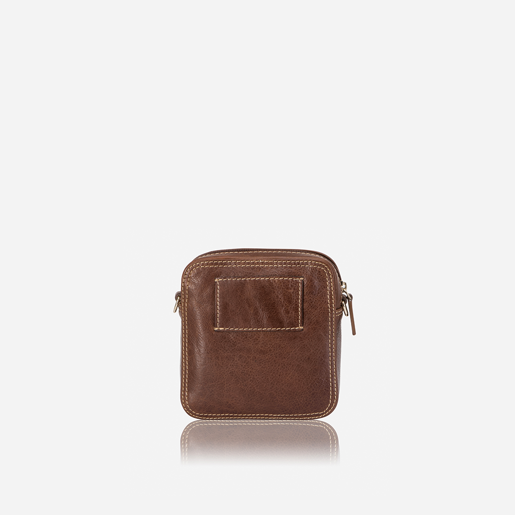 Slim Leather Crossbody Bag Cross body organiser ZULU - Jekyll and Hide Australia