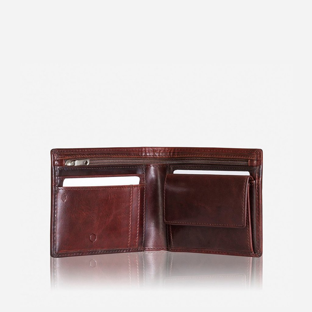 Medium Bifold Wallet With Coin Bi Fold Wallet Oxford    - Jekyll and Hide Australia