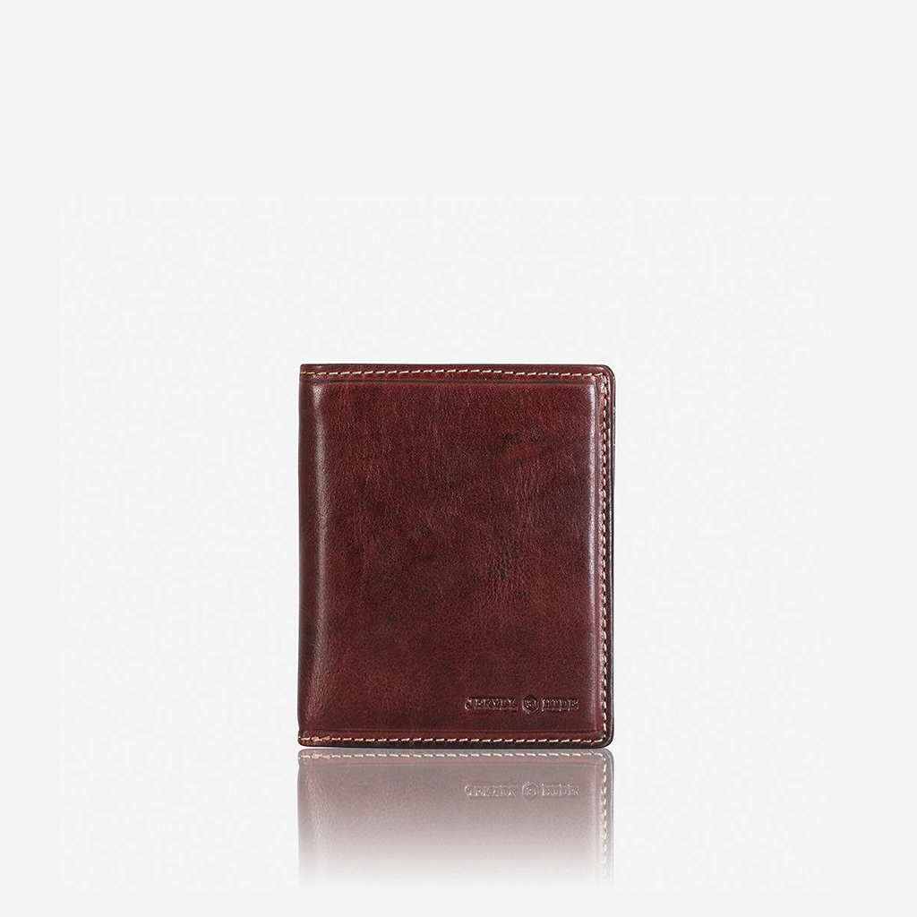 Large Bifold Wallet With ID Window Bi Fold Wallet Oxford 6742 Coffee - Jekyll and Hide Australia