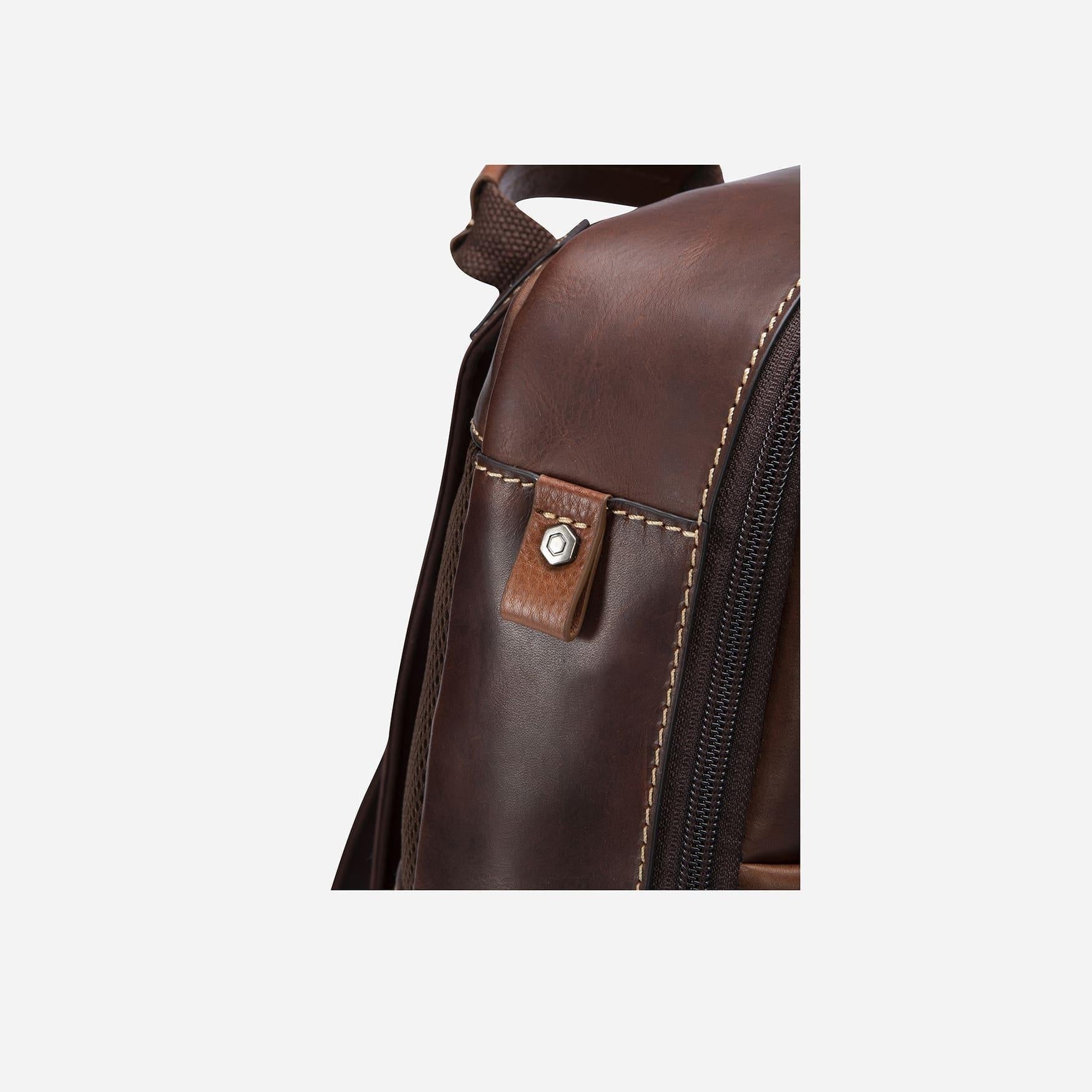 Single Compartment Backpack 41cm, Two Tone Backpacks SOHO - Jekyll and Hide Australia