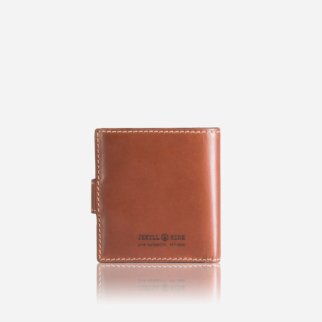 Tri Fold Wallet With Coin And Tab, Clay Bi Fold Wallet Texas - Jekyll and Hide Australia