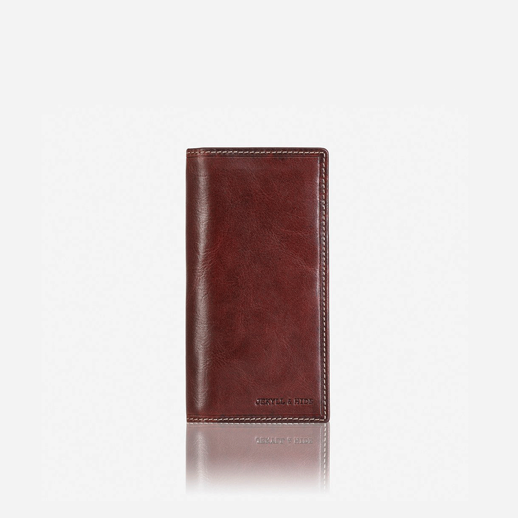 Large Travel And Mobile Wallet Travel Wallet Oxford 9733 Coffee - Jekyll and Hide Australia