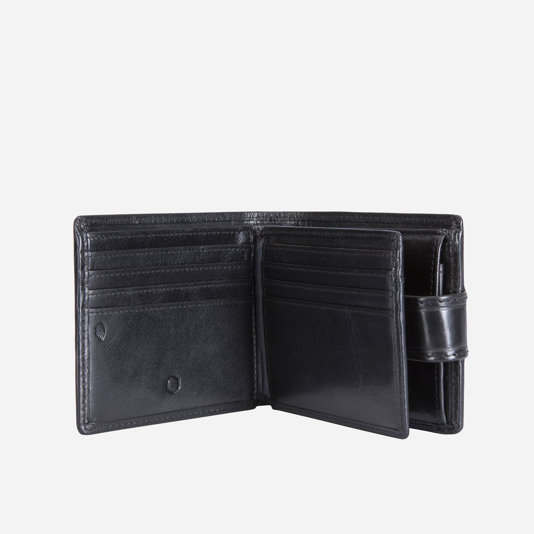 Bifold Wallet With Coin And ID Window Bi Fold Wallet Oxford    - Jekyll and Hide Australia