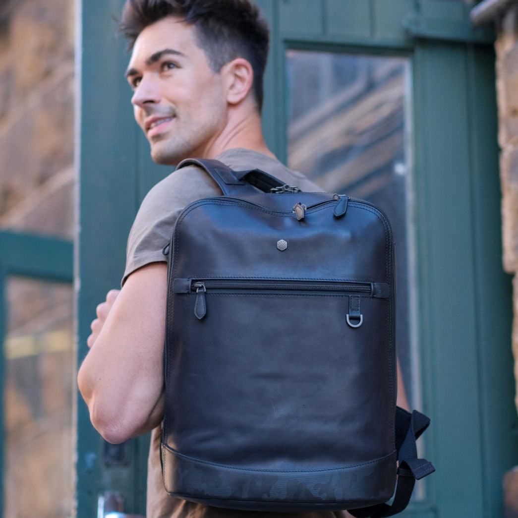 Double Compartment Backpack 41cm, Camo Backpacks HAVANA - Jekyll and Hide Australia