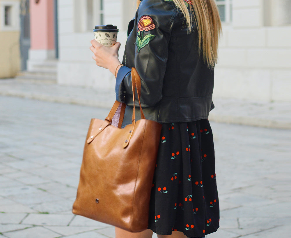 Ladies Shopper Handbag, Black Tote Bag London - Jekyll and Hide Australia