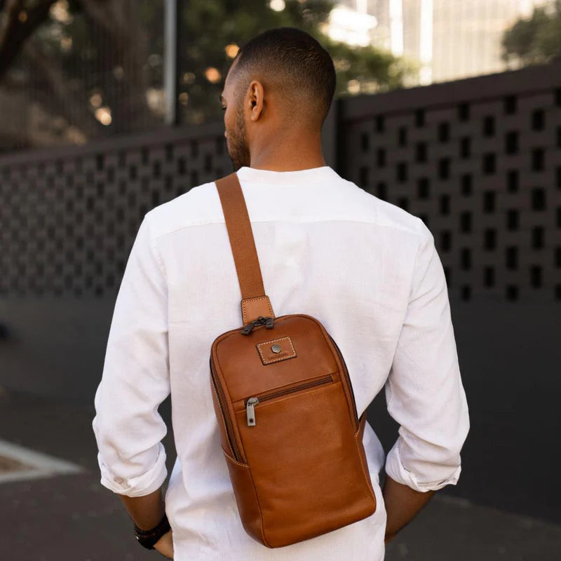 What Makes a Leather Single Strap Backpack Ideal for City Life?