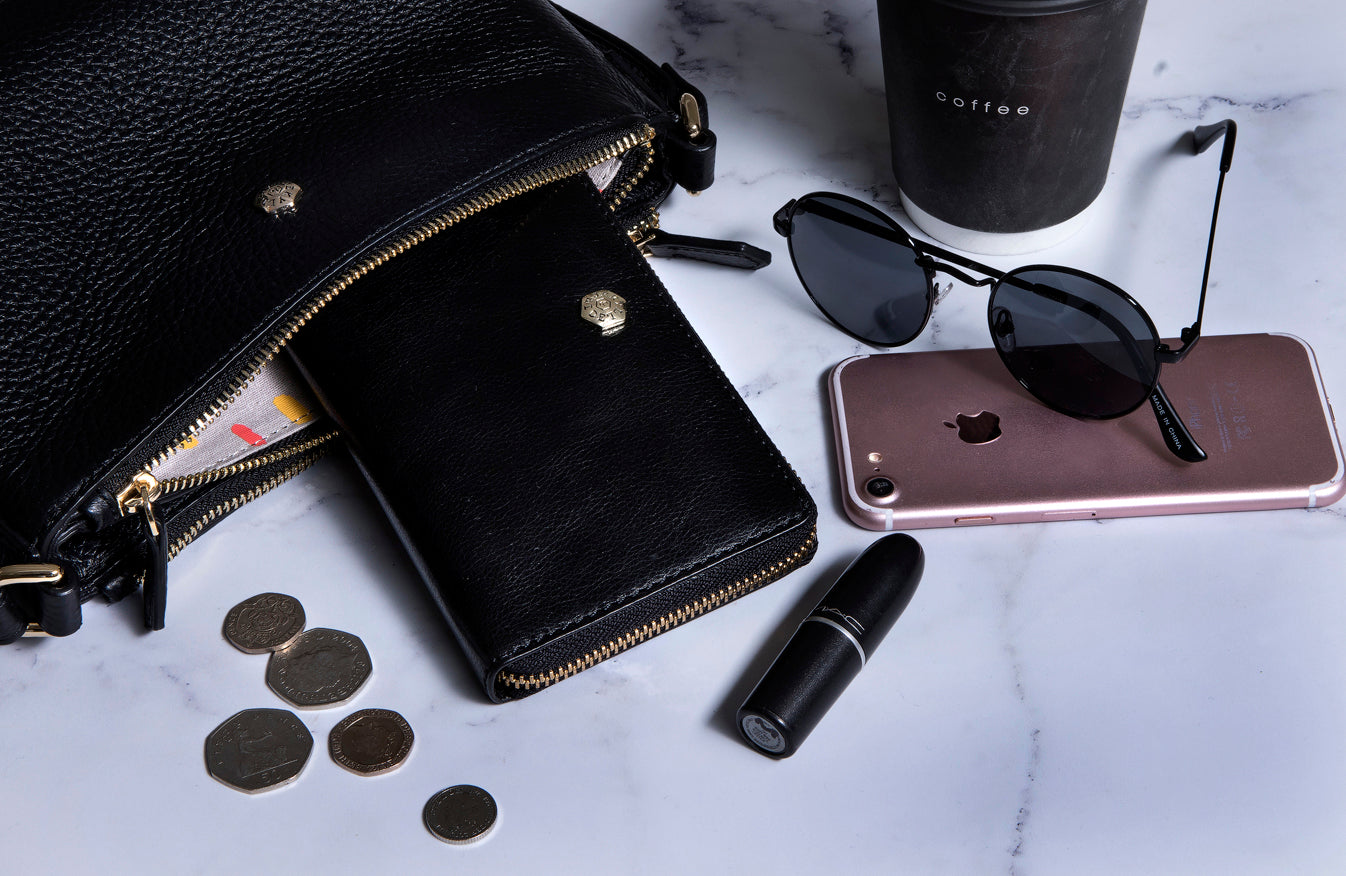 Medium Zip Around Purse