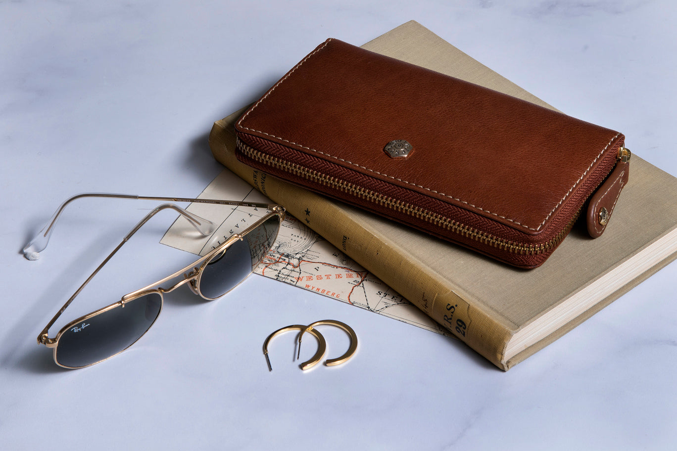 Medium Zip Around Purse