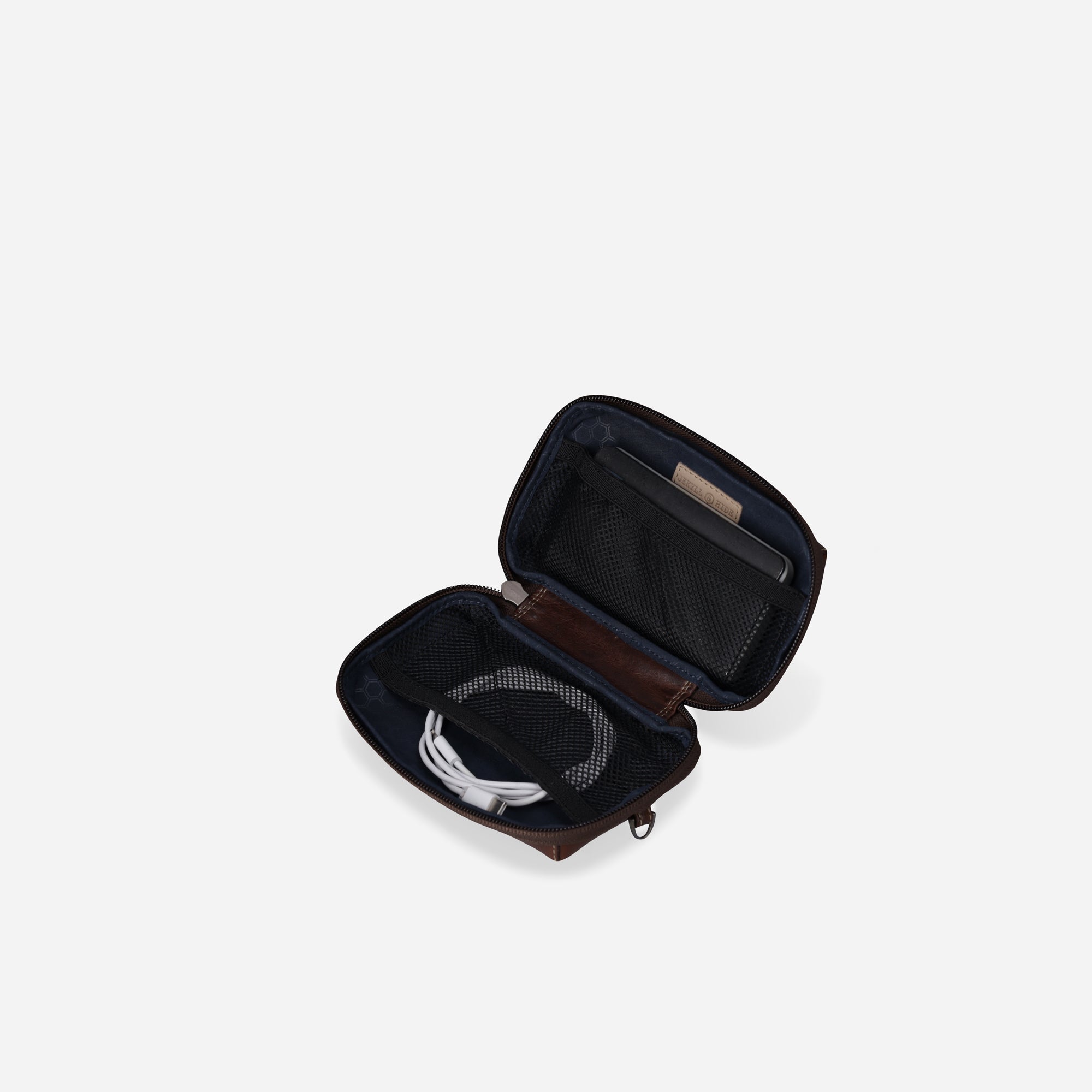 Compact Zip Around Cable Pouch