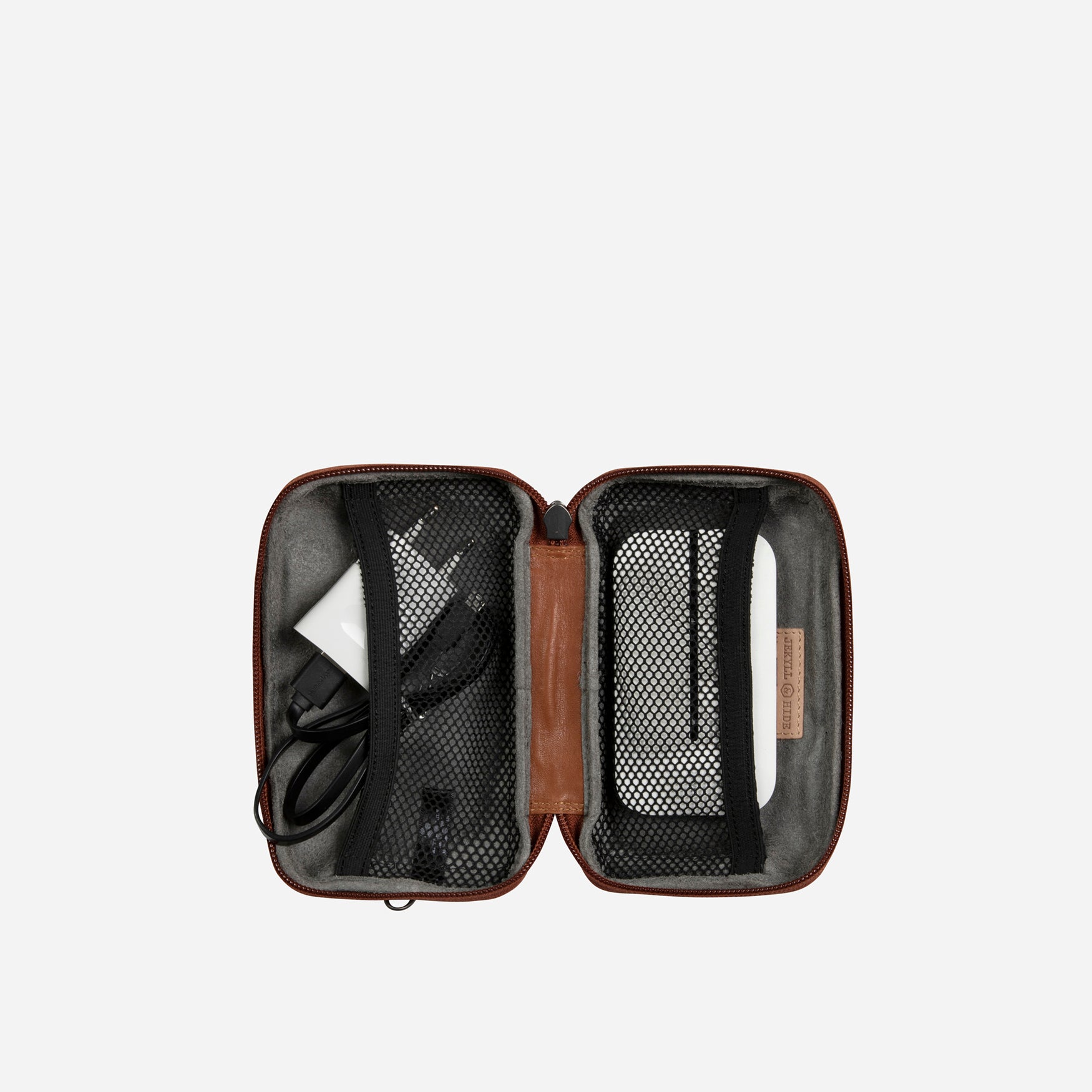 Compact Zip Around Cable Pouch